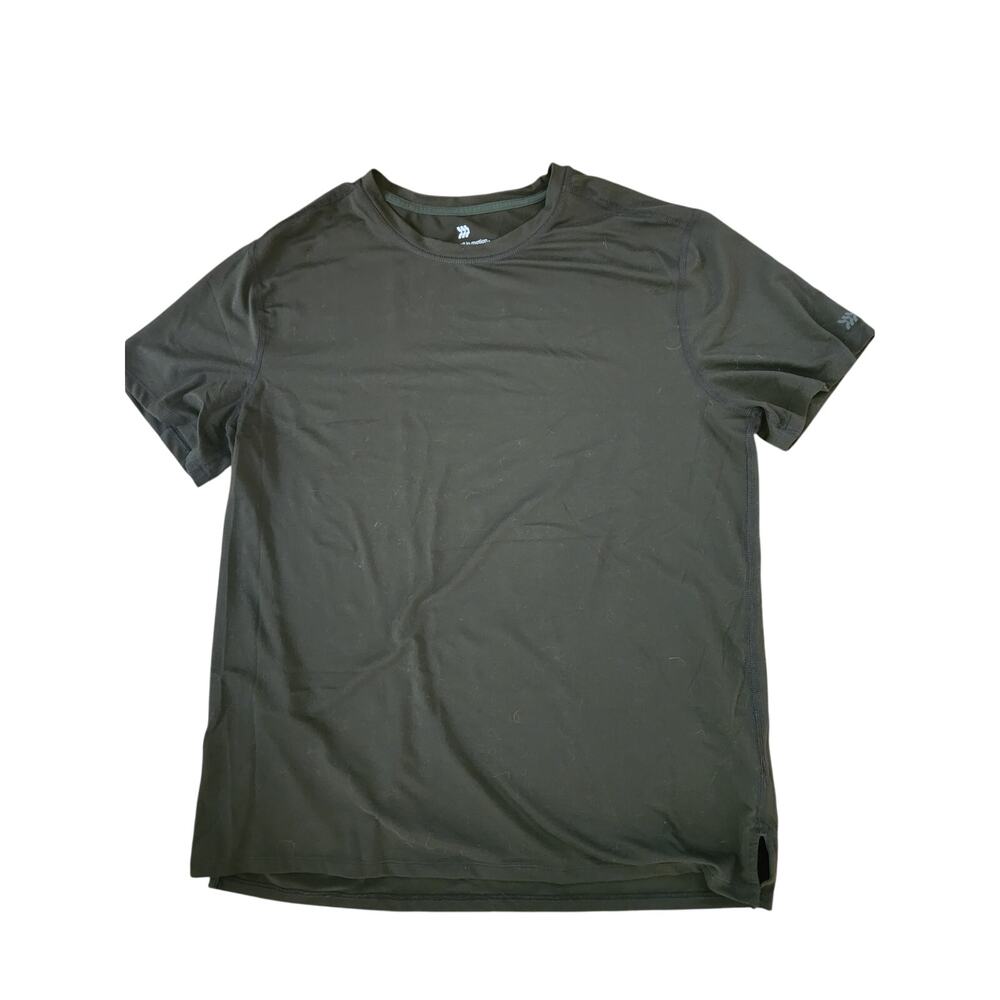 All In Motion Men’s Performance Athletic Tee Olive Green Size Large